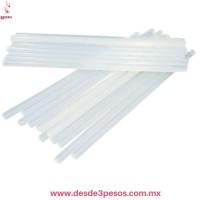 Bolsa con 1 KILO de Barritas de Silicon 25cm de largo