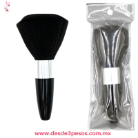 Brocha para Maquillaje mango de plastico 15 x 3 cm. FS-25