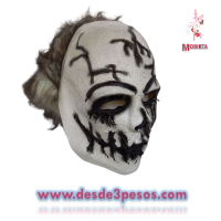 Mascara Hallowen de vinil 30cm en vario modelos
