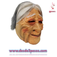 Mascara Hallowen de vinil 30cm en vario modelos