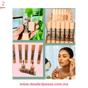 2 en 1 Corrector y Contorno de ojos FAVOR BEAUTY diseÃ±o Capibara varian los tonos 12 x 2 cm. C9374