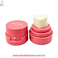  Rubor liquido FAVOR BEAUTY aplicador en forma de corazón 4 tonos 12 ml. Caja con 12 pza. precio por 1pza. 