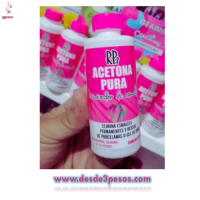 Acetona Pura Remocedor de esmalte 125ml. RPyp.