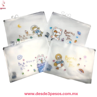 Archivador de Plastico Transparente 