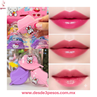 Caja con 12 Labial MÃ¡gico decorado de Hello Kitty FAVOR BEAUTY  5.5 X 7 cm.