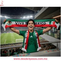 Banda Decorativa de la Seleccion México 1 metro de largo x 6 de ancho RS25L-7
