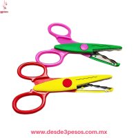 BlÃ‚Â¡ster con Par de Tijera zigzag para Manualidades 13 x 6 cm 