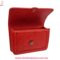Bolsa Vinil en colores con Correa 2 diviciones y broche 21 x 15 cm. LD-08-2609