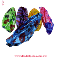 Bolsa con 12 Pelotas de Plasticas decorada en varios modeos 18 cm. Diametro 
