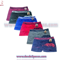 Bóxer Microfibra talla Juvenil de la 8 a la 14 en colores como foto 
