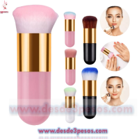 Brocha para Base de polvo, Maquillaje FAVOR BEAUTY en colores 10.5 x 3 cm. 