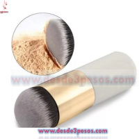 Brocha para Base de polvo, Maquillaje FAVOR BEAUTY en colores 10.5 x 3 cm. 