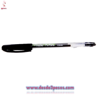 Caja con 12 Boligrafos POINT MEDIANO en color NEGRO