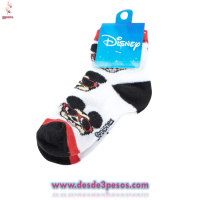 Calcetin Disney en Varias Figuaras Niño Y Niña 20cm. Talla 4 a 8