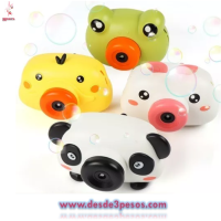 Cámara De Burbujas Automática de Animales con musica ocupa 3 pilas AA no incluidas 13 x 9cm.