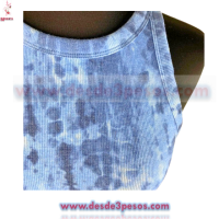 Camiseta Deportiva Licra unitalla en colores teñido anudado como foto 