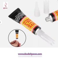 Carton con 12 PZA de  Pegamento Super Glue.
