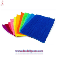 Cuadritela CHICA   para lavar trastes 27cm de largo X 15cm en varios colores