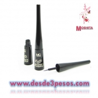 Delineador Matte MC en color negro 10.5cm. HB94063