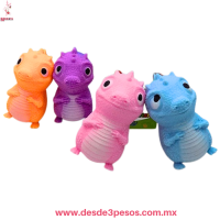 Dinosaurios Squishy 8 cm largo , Suaves y Elasticos, en colores TT-3001