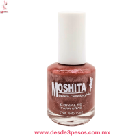 Esmalte para Uñas MOSHITA color Avellana Brillante 15ml