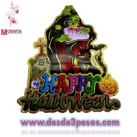 Figuras de Carton MEDIANAS Halloween en  2da dimension  Diamantado en varios  modelos del dia de muertos 40  x 28 cm 