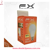 Foco LED E27, 11W, Luz Blanca FX