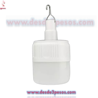 Foco Led Portatil Recargable, Solar 12W. 17 X 9 cm. MEGALUZ 