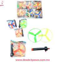 Juguete De Hélice con Disco Volador Y Cuerda 11 X 2 cm YO-082