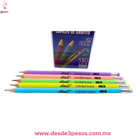 LAPICES DE GRAFITO AltosT con goma calidad suave caja con 72 piezas precio por 1 pieza 19.50 cm. AL637