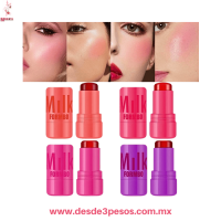 LIPSTICK Rubor En Gelatina FAVOR BEAUTY 6 Tonos caja con 24 pza. precio por 1 pza. 6 x 2.5cm. 