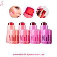 LIPSTICK Rubor En Gelatina FAVOR BEAUTY 6 Tonos caja con 24 pza. precio por 1 pza. 6 x 2.5cm. 