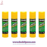 Lapiz Adhesivo DIXON 8g. Paquete con 30pza. Precio por pza.