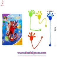 Mano Pegaloco en Blister Individual con Mango de plastico