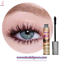 Mascara de Pestañas PROSA 4 en uno Microfibra contra Agua 13g.Tapa gris claro 