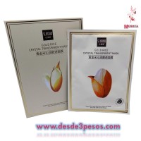 Mascarilla de Arroz Dorado contra Arrugas Produccion de Colageno 30g. 