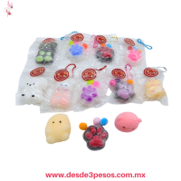 Mini Mochi Squishies Varios modelos 4.5 cm 6A-222