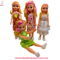 MuÃ±eca Musical Fashion FaQin 30cm alto, ya incluye baterias,  C-037