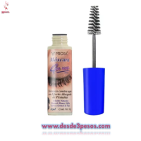 PROSA Mascara para pestañas 4 en 1 formula contra agua con efecto alargador en color Azul 14g.