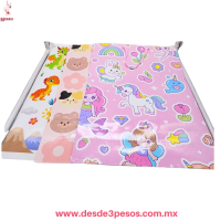 Paquete con 12 Bolsa de Regalo Jumbo en Papel delgado varios Diseños 34 x 46 cm. C-2-12