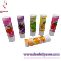 Paquete con 36 Pomada de Cacao para labios partidos 6 sabores diferentes