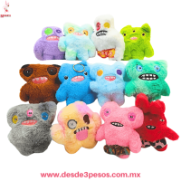 Llavero Peluche Fuggler Ugly Monster en varios modelos  7 x 6 cm, 251-56