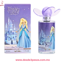 Perfume Infantil Presentacion Princesas Honey Girl 50 ml 4 Aromas Frutales 