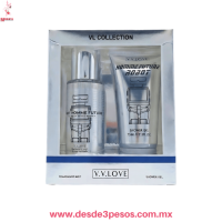 Set de Perfume y Gel de Ducha ROBOT HOMME Revitalizante 90 y 75 ml VL9058-89