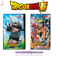 Sobre con  10 Tarjetas de DRAGON BALL 8.5 x 6 cms