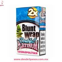 Sobre con 2 envolturas sabor COSMOPOLITAN para cigarros, Double Platinum