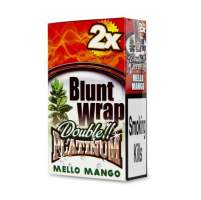 Sobre con 2 envolturas sabor MANGO ( MELLO MANGO) para cigarros, Double Platinum
