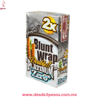 Sobre con 2 envolturas sabor NATURAL (ZERO) para cigarros, Double Platinum