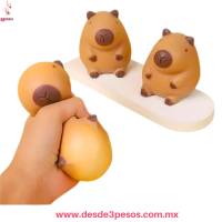 Squishi CAPIBARA 10 X 9 cm. Caja con 12pza. Precio por 1 pza. TT-2996