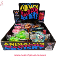 Squishy Capibara relleno de gel con diamantina  en varios colores 7cm